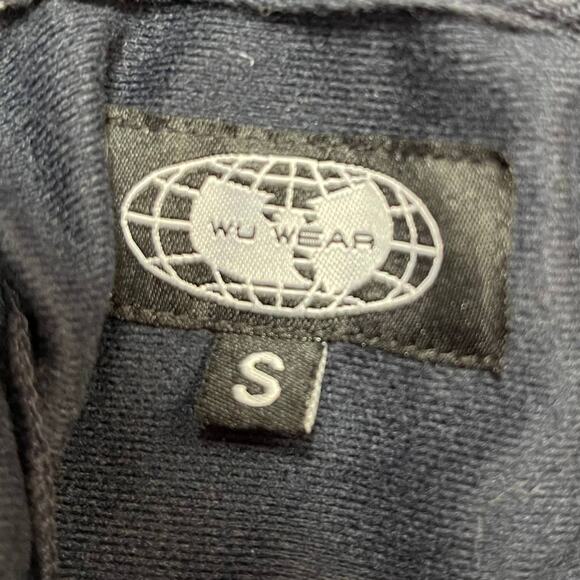 Wu Tang Embroidered Track Jacket Men's Small Wu Wear 1995 VINTAGE Blue Flawed - Picture 5 of 10
